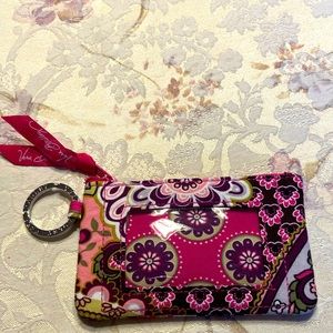 Vera Bradley Pink Paisley Wallet